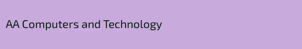 AA Computers and Technology